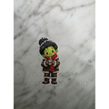Cozy Winter Zombie Sticker