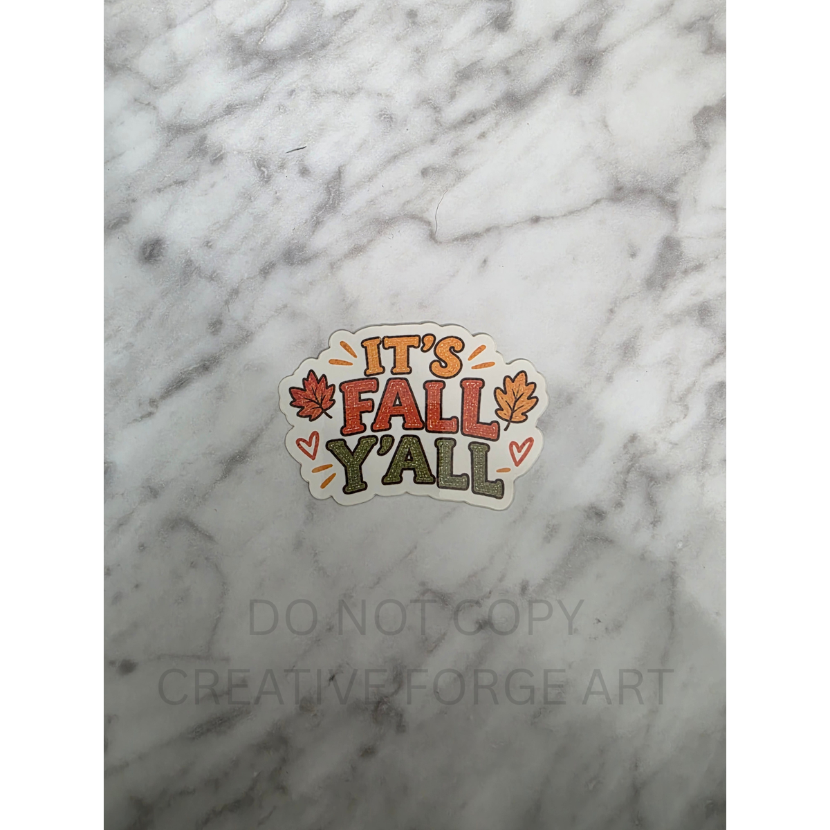 It's Fall Yall Sticker
