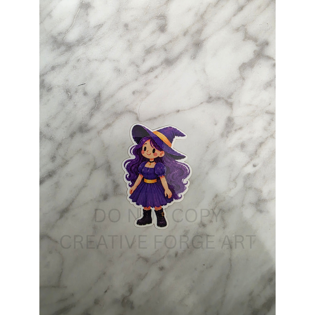Cozy Witch Sticker