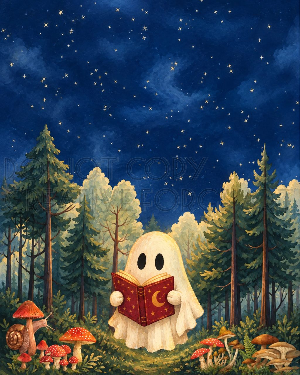 Watermarked - Ghostly Stroll 4x5 PNG Download
