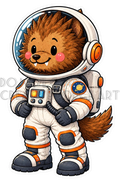 Watermarked - Werewolf PNG Digital Sticker